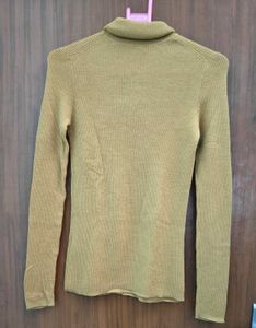 UNIQLO Mustard High Neck