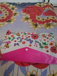 Floral Butterfly File Folder