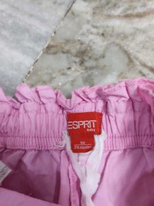 Cute Pink Girls' Pants