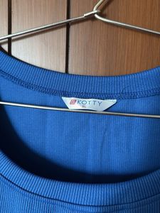 Royal Blue Stretchable Top