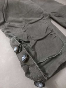 Y2K Capri Cargo Pants with Diamond Embellishments