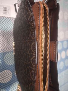 Calvin Klein Women Hailey Monogram Logo Crossbody