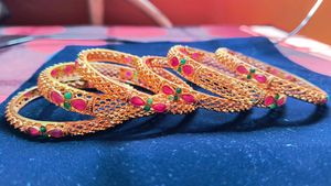 Gold Covering Bangles