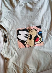 Playful Cartoon Graphic Tee – Cool, Comfy🦖