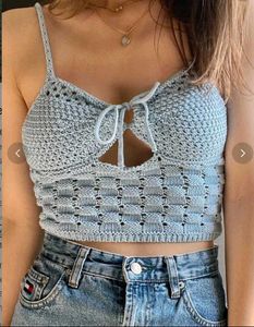 Zara Blue Corset Top Adjustable Sleeves