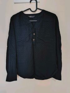 Marks And Spencer Blue Top