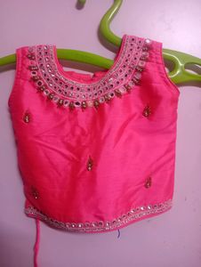 Pink &amp;White Girls Skirt