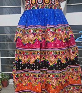 Multicolor Garba Lehanga