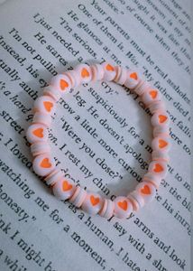 Colorful Heart Bead Bracelet Set