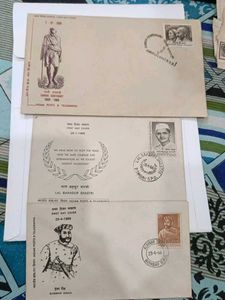 Vintage Indian First Day Covers