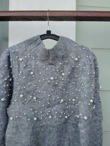 Pear Embellished  Sweater