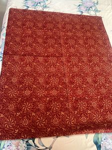 Floral Printed Unstitched Dress Material