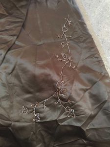 Elegant Brown beaded Dress