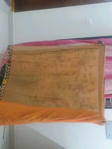 Floral Embroidered Saree