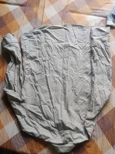 Gray Button-Down Shirt