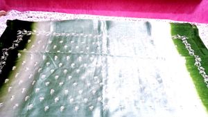 Elegant Green silk saree