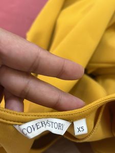 Cover Story Mustard Dress