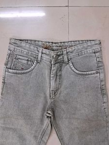 Gray Denim Jeans