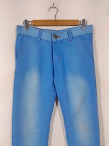 Ice Blue Skinny Jeans(Boys)