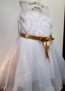 White Fairy Girls Dress
