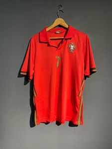 Red Portugal Soccer Jersey