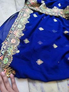 Saree With Blouse Piece