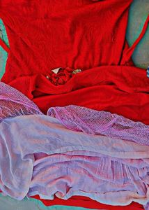 Beautiful Red Gown For Girls