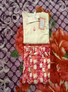Xs Size Full Top Pant Set For Girls