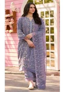 Elegant Embroidered Pakistani Suit