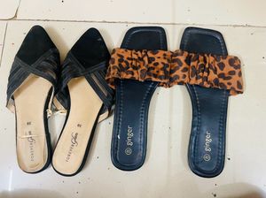 2 Pair Of Flats