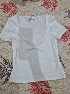 H&m Pointelle Top