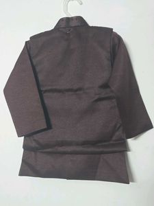 Boys' Festive Waistcoat Kurta Set