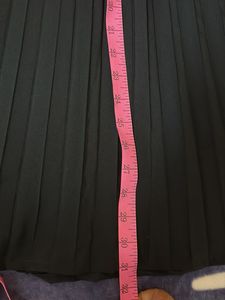 Pleated Black Skirt