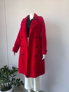 Red Premium Korean  Overcoat