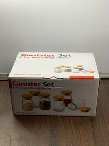 150ml Pudding Glass Jar With Wooden Lid Set Of 6