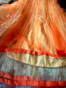 A New Gown Orange Colour