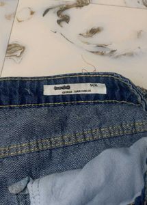 Wide Leg Denim Jeans