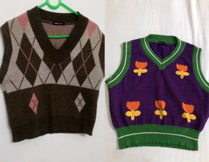 Half Sleeve Sweater For Women