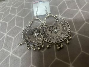 Silver Fashion Earrings