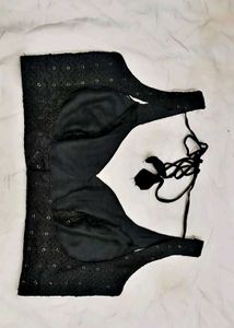 Black Sleeveless Blouse