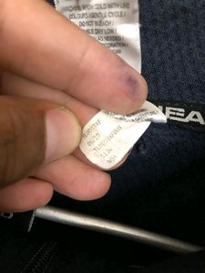 Head Zip Up Blue Jecket