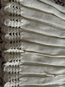 Vintage Cream Knit Sweater Dress