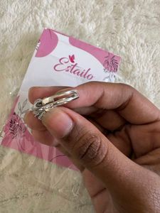 Sparkling Silver anti-tarnish Ring