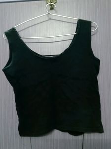 Black Sleeveless Top