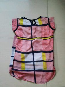 Plaided Check Top With Attached Inner