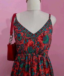 Boho Nloom Spaghetti Strap Maxi Dress