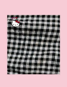 Gingham Tiered Maxi Skirt