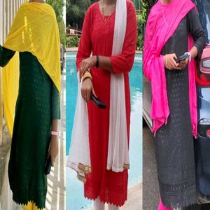 3 Cotton Kurti Top