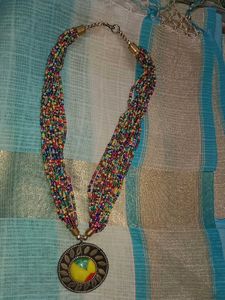 Multicoloured Small Beads Chain