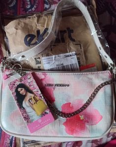 New Lino Perros Floral Print Handbag